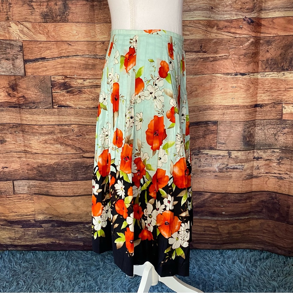 Talbots Floral Skirt - Picture 4 of 11